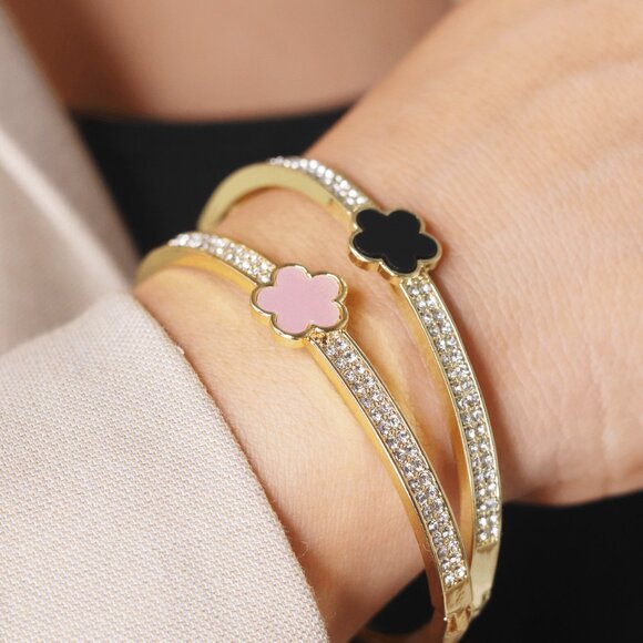 Contemporary Dusky Bangle - Durable Stainless Steel Bracelet - Picture 5 of 5